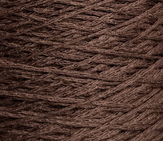 Art. Lino Cordonetto 330 m / 100 g  – 100% Leinen Sommergarn col. Elegantes Braun